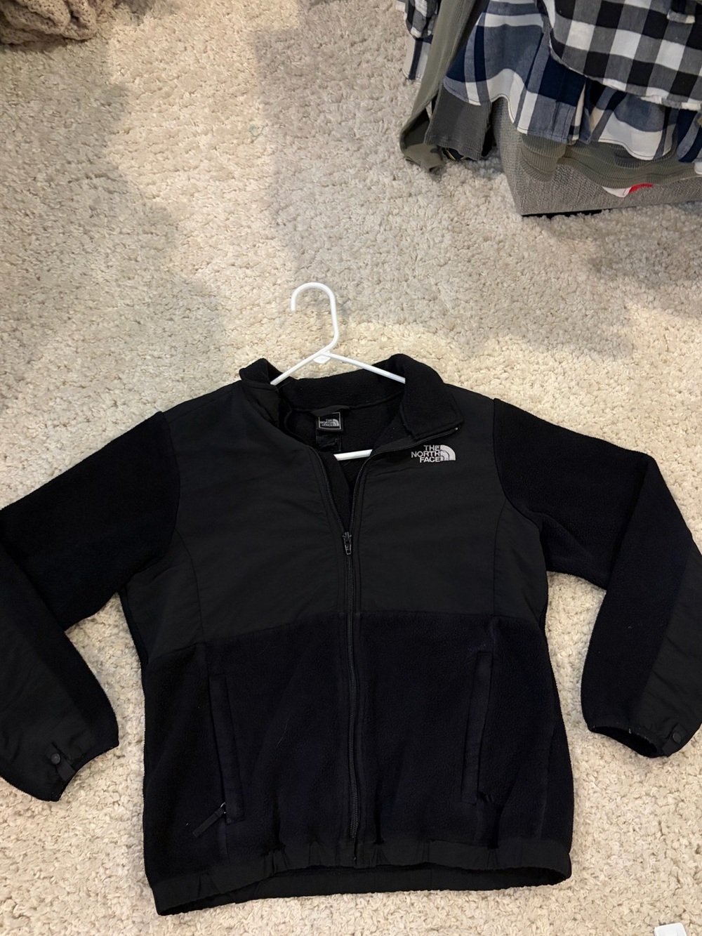 The North Face Kids Black Full-Zip Fleece Jacket